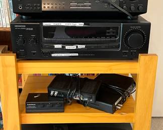 Kenwood and Sony Stereo Receivers and Other Electronics 