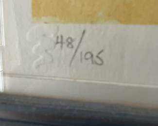 Harbor View by Francis Farmar Signed Print 48/195