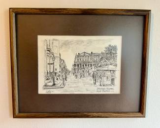 Jackson Square, New Orleans by Framed Print by Brent McCarthy