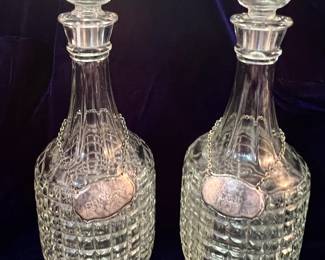 Crystal Decanters  