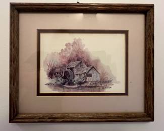 Signed Artwork by Archie Campbell