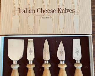 William Sonoma Fama Italian Cheese Knives 