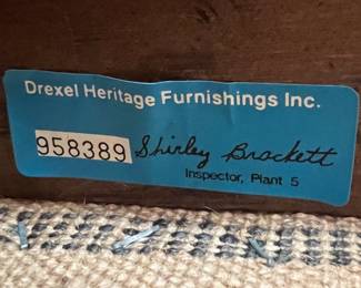 Drexel Dining Set with 6 Chairs