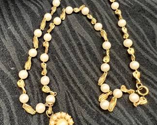 Baroness Watch Necklace  