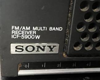 Sony ICF-5900 FM AM Multi Band Short Wave Radio Receiver
