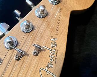 1997-1998 Black USA Made Corona, California Fender Stratocaster