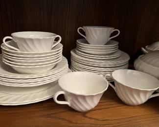 Wedgwood fine china (approximately 8 place settings plus serving items)