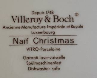 Villeroy & Boch Naif Christmas Dish