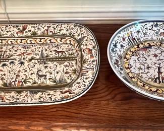 William Sonoma Hand-Painted Grande Cuisine 