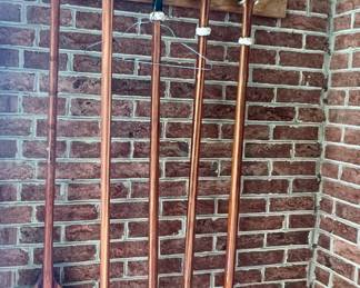 Hand Carved Paddles and Oars