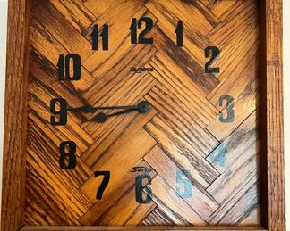 Sexton Wooden Wall Clock