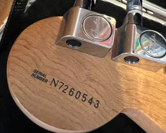 1997-1998 Black USA Made Corona, California Fender Stratocaster