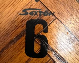 Sexton  Wooden Wall Clock
