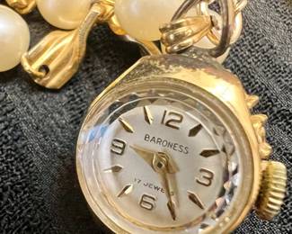 Baroness Watch Necklace  