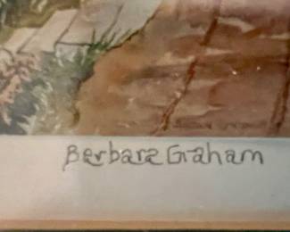 Old Hereford, Wye Bridge and Cathedral by Barbara Graham