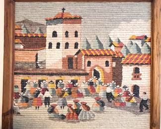 Peruvian Wool Tapestry Art
