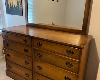 Bernhardt Dresser with Vanity Mirror  