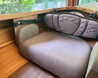 Hand carved kayaks and paddles