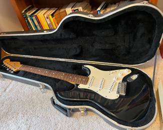 1997-1998 Black USA Made Corona, California Fender Stratocaster