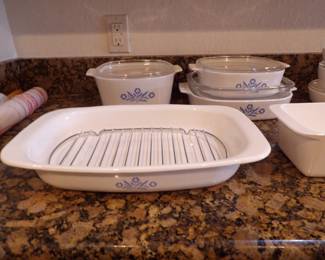 Vintage Cornflower Blue CorningWare