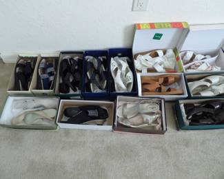 Women's shoes and sandals mostly size 8