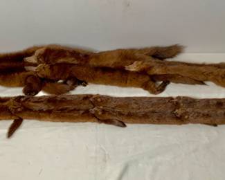 Pair of Mink Stoles