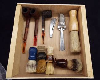 Pipes and Shaving Brushes