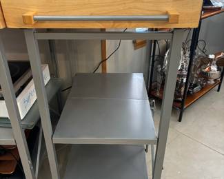 2 Rolling kitchen cart/island