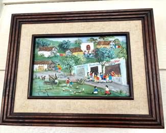 Pair of signed South American oils