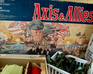 Vintage Axis and Allies board game