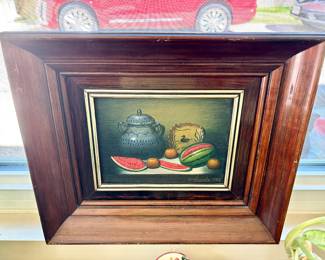 Small oil still life