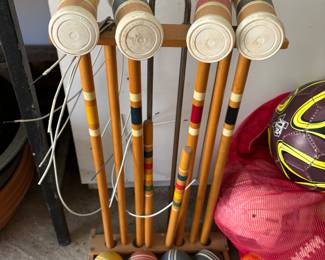 Croquet set
