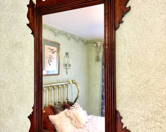Chippendale style mirror