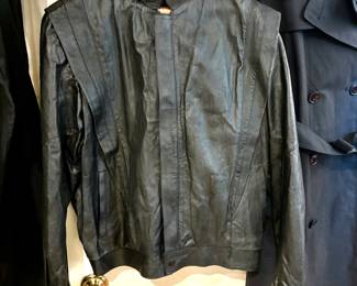 Leather Jacket and All weather coat 