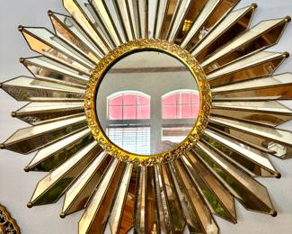 Sunburst mirror