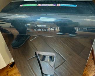 Embassy, paper shredder