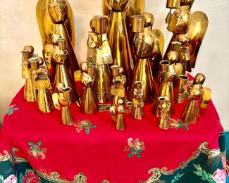 Brass angels