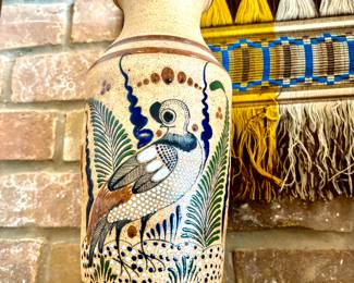 Vintage Tonala hand painted Mexican pottery