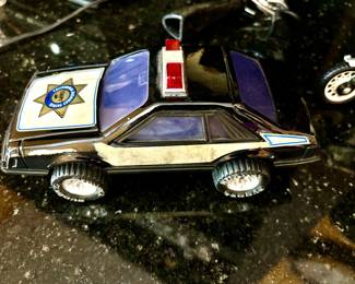 Vintage Buddy L Chips police car