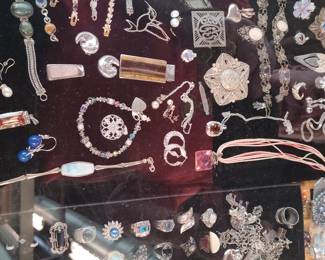 Assorted Sterling jewelry 
