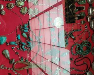 Assorted Turquoise jewelry 