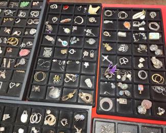 Assorted Sterling jewelry 