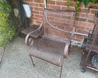 . . . another chair for the patio set