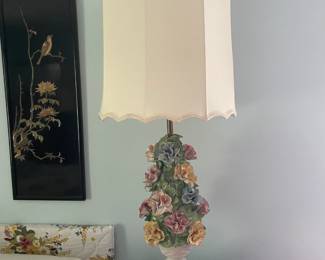 . . . floral lamp