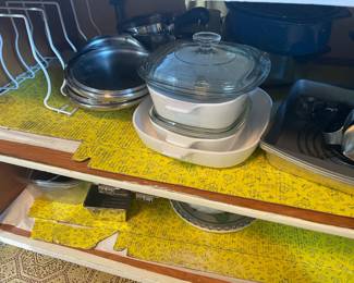 . . . Cornflower Corning Ware