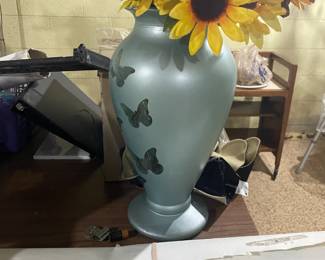 . . . butterfly vase