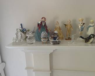 . . . cute figurines and crystal