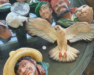 . . . and the last of the vintage chalkware busts and animals