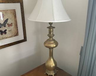 . . . brass lamp