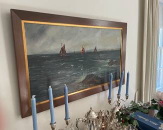 . . . love this  nautical oil